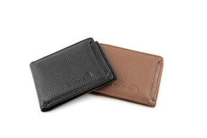 Leather RFID Billfold 2-In-One Wallet