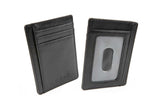 Ultra-Thin 5-Slot Leather RFID Wallet